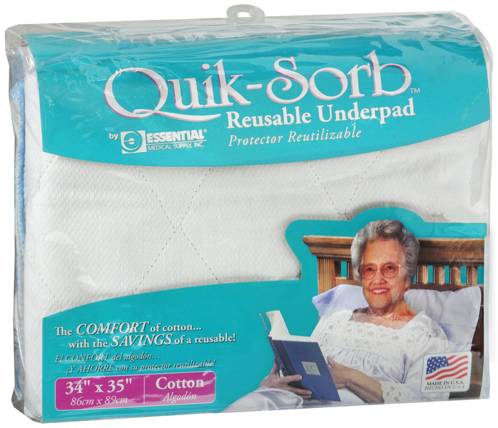 Essential Medical Supply Quik-Sorb Birdseye Cotton