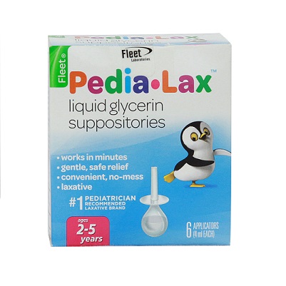 Fleet Children's Pedia-Lax Liquid Glycerin Laxative Suppositories